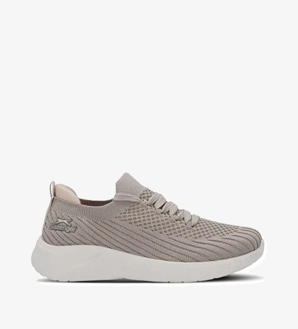 Slazenger ALBORG Kadın Sneaker Ayakkabı Bej - Görsel 1