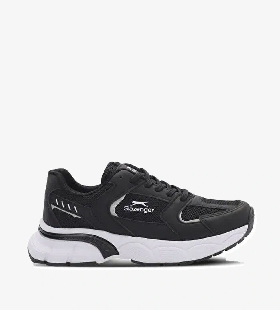 Slazenger ZEX Erkek Sneaker Ayakkabı Siyah / Beyaz - Görsel 1