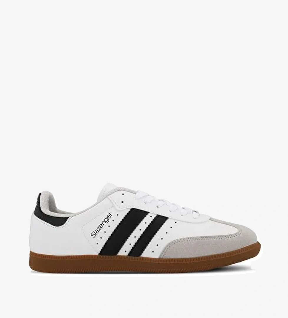 Slazenger PING Erkek Sneaker Ayakkabı Beyaz / Siyah - Görsel 1