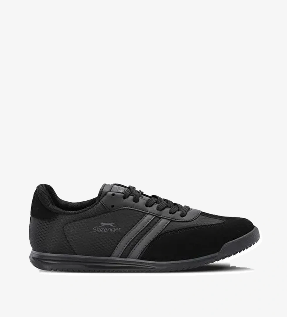 Slazenger MAKER I Erkek Sneaker Ayakkabı Siyah / Siyah - Görsel 1