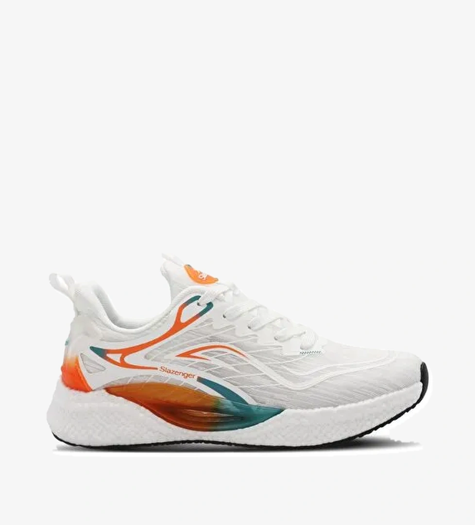 Slazenger WARWICK Erkek Sneaker Ayakkabı Beyaz / Turuncu - Görsel 1