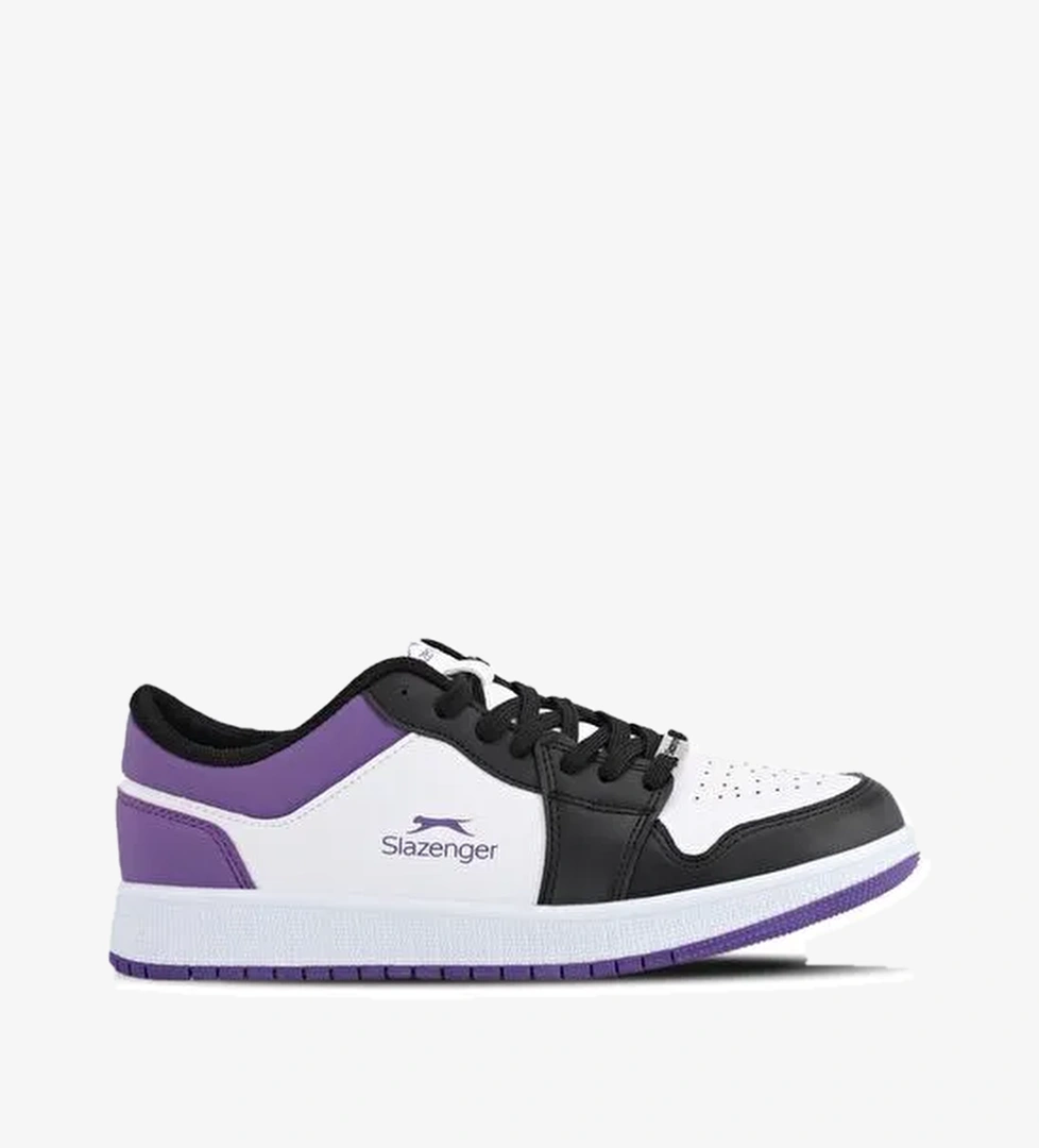 Slazenger PRINCE I Kadın Sneaker Ayakkabı Beyaz / Mor - Görsel 1