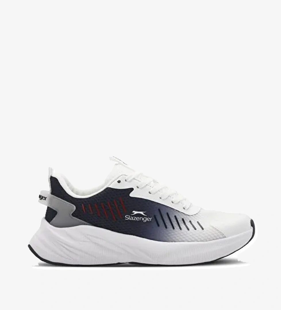 Slazenger WOLLY Erkek Sneaker Ayakkabı Beyaz / Lacivert - Görsel 1