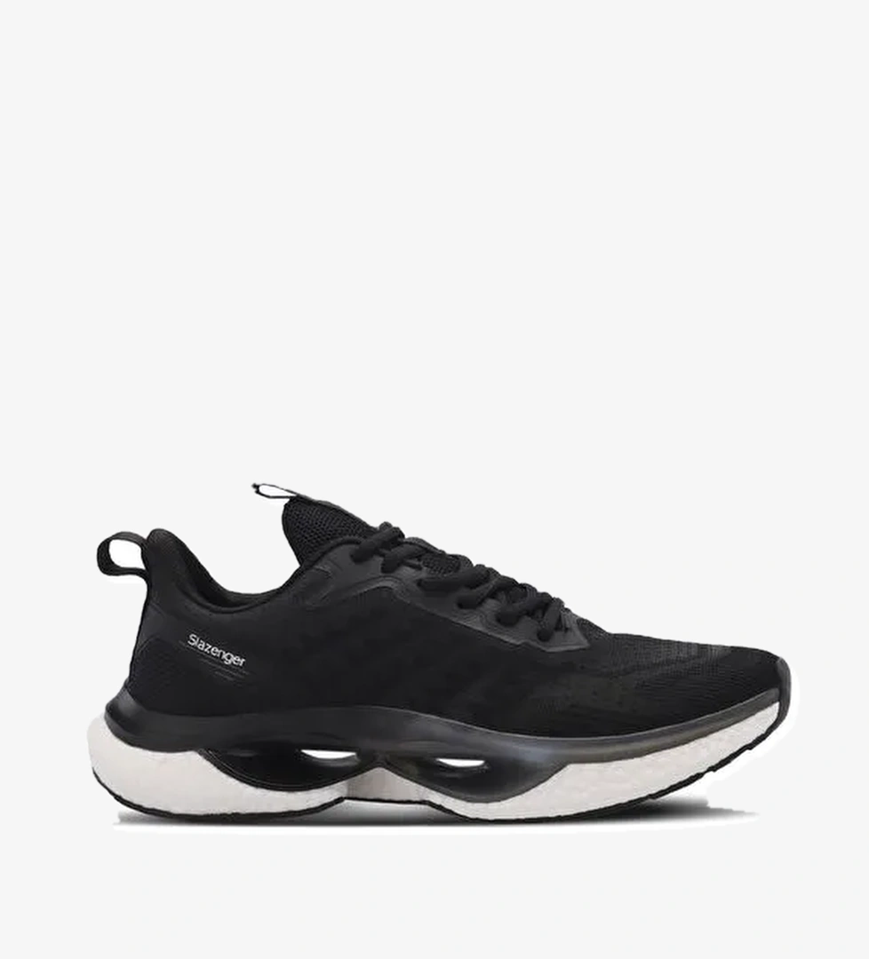 Slazenger WILLOCK Erkek Sneaker Ayakkabı Siyah / Beyaz - Görsel 1