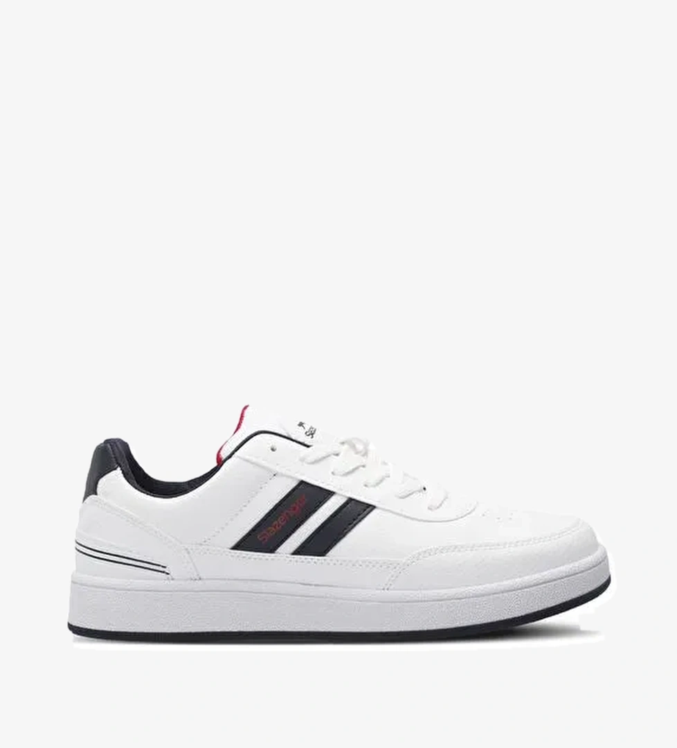 Slazenger MONET IN Kadın Sneaker Ayakkabı Beyaz / Lacivert / Kırmızı - Görsel 1