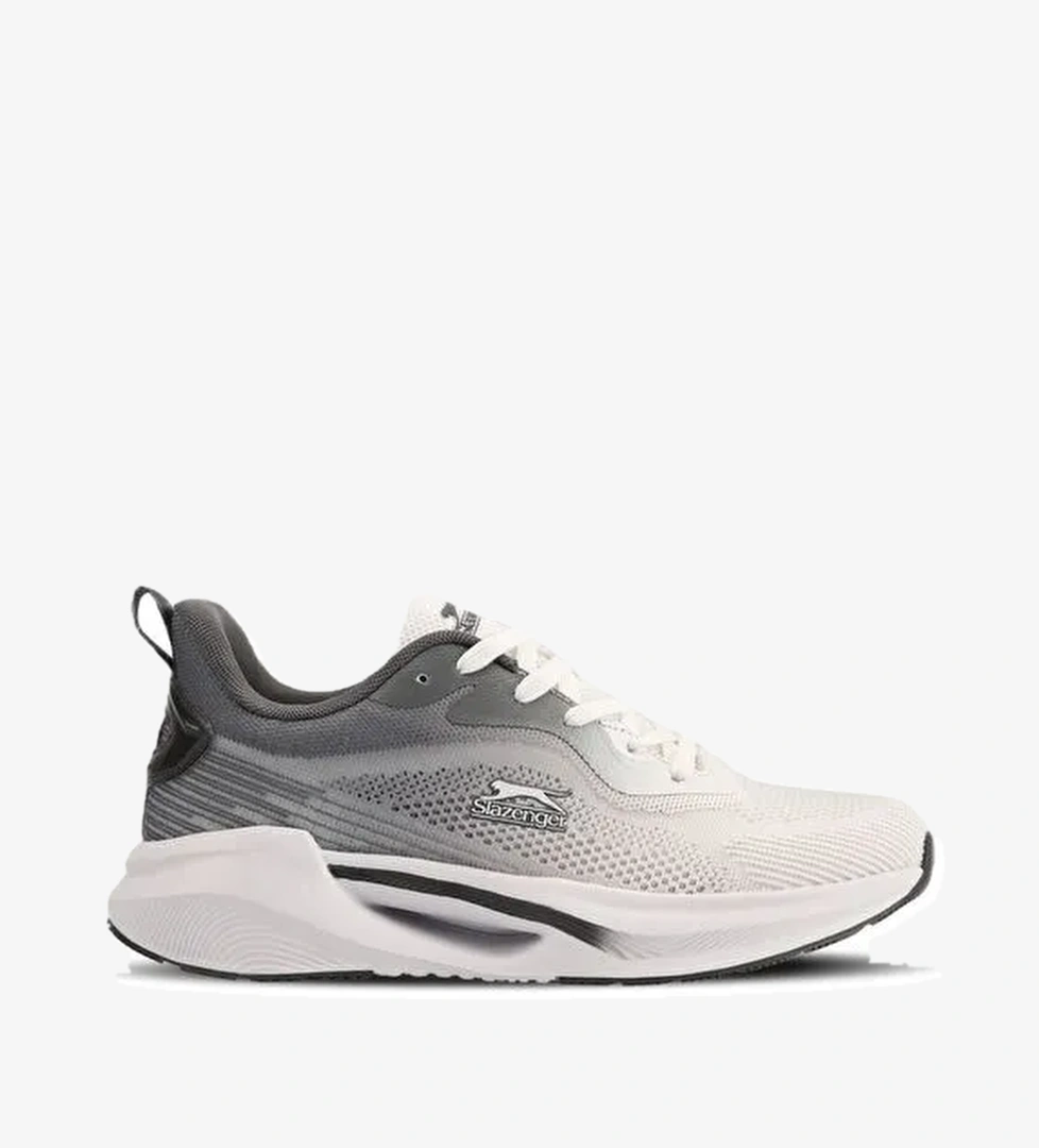 Slazenger WEMBA Erkek Sneaker Ayakkabı Beyaz / Füme - Görsel 1