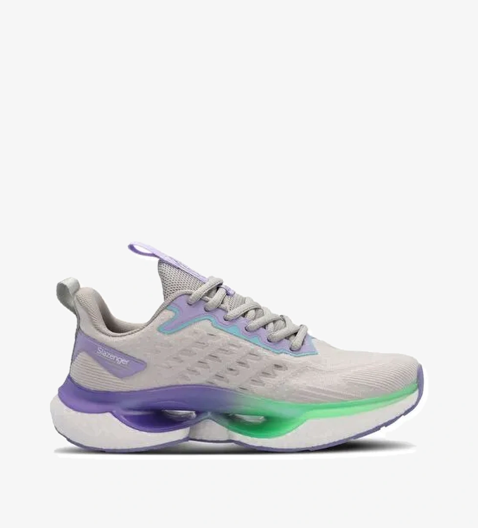 Slazenger WILLOCK Kadın Sneaker Ayakkabı Gri - Görsel 1