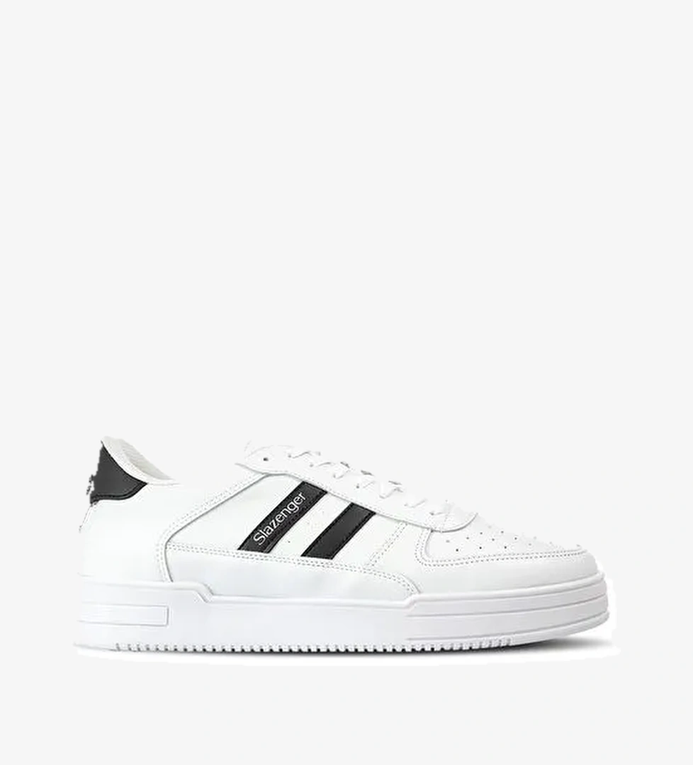 Slazenger CAMP IN Kadın Sneaker Ayakkabı Beyaz / Siyah - Görsel 1