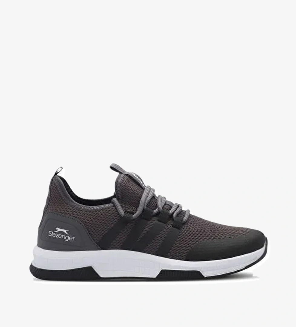 Slazenger TUESDAY I Erkek Sneaker Ayakkabı Koyu Gri / Siyah - Görsel 1