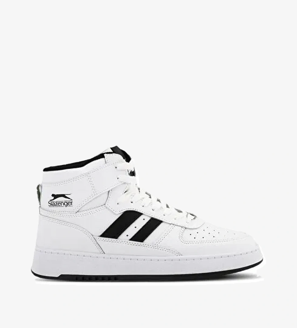 Slazenger DAPHNE HIGH Kadın Sneaker Ayakkabı Beyaz / Siyah - Görsel 1
