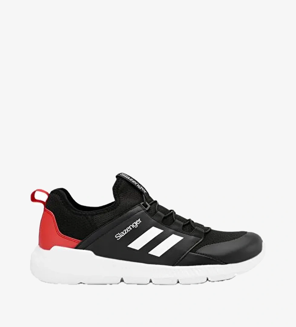 Slazenger BERLIN I Erkek Sneaker Ayakkabı Siyah / Beyaz - Görsel 1