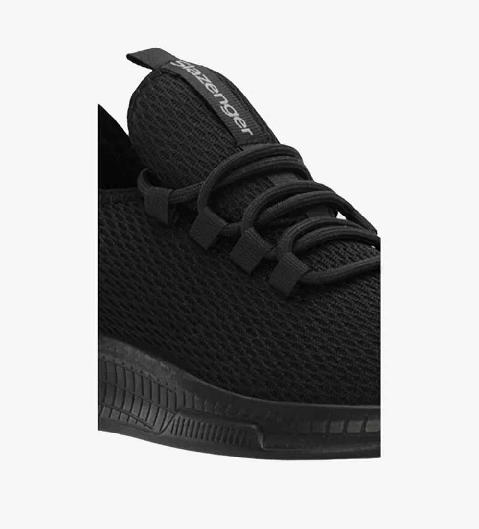 Slazenger ABENA I Kadın Sneaker Ayakkabı Siyah / Koyu Gri - Görsel 1