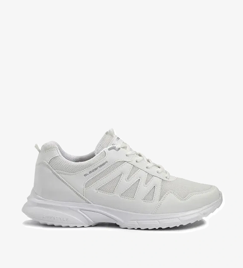 Slazenger A-BOUT I Erkek Sneaker Ayakkabı Beyaz - Görsel 1