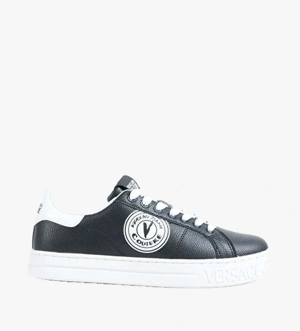 Versace Jeans Couture Siyah Erkek Sneaker FONDO COURT 88 DIS. SK1 - Görsel 1