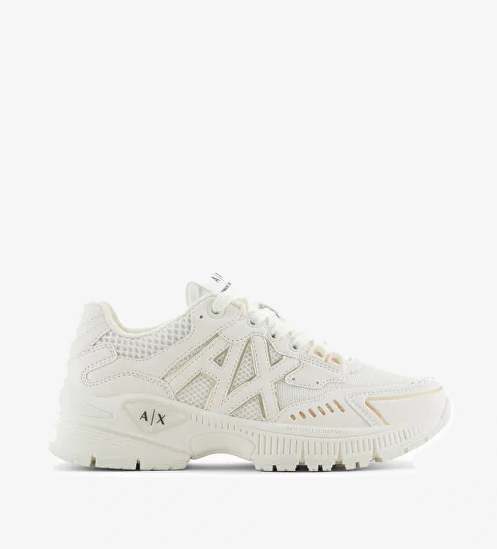 Armani Exchange Ekru Kadın Sneaker XDX195