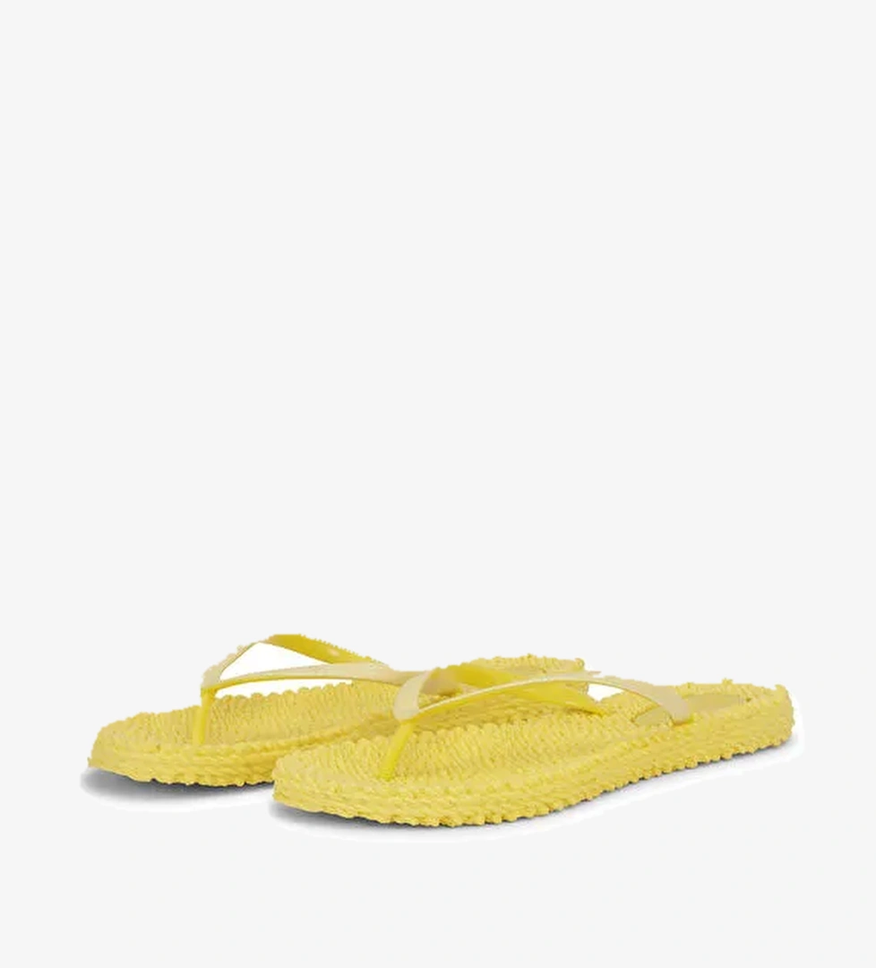 Ilse Jacobsen Sarı Kadın Plaj Terliği CHEERFUL01