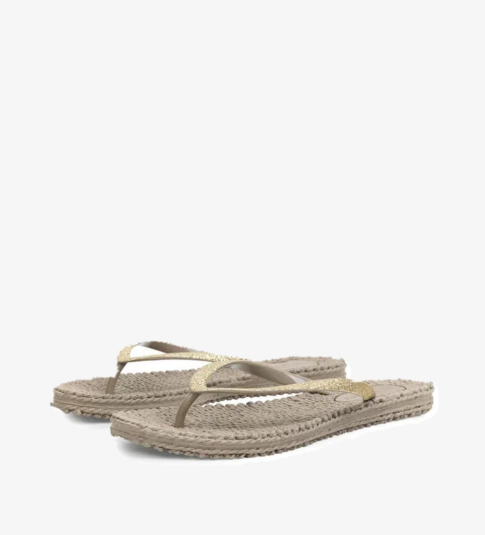 Ilse Jacobsen Gri Kadın Plaj Terliği CHEERFUL01