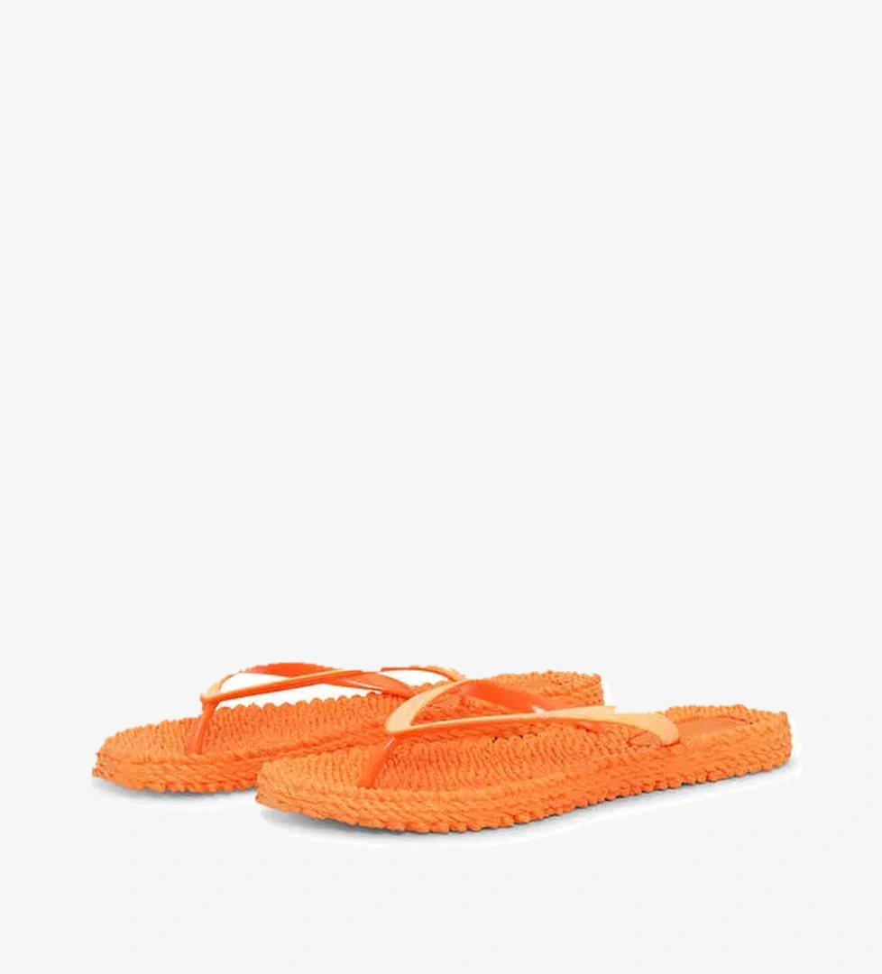 Ilse Jacobsen Turuncu Kadın Plaj Terliği CHEERFUL01