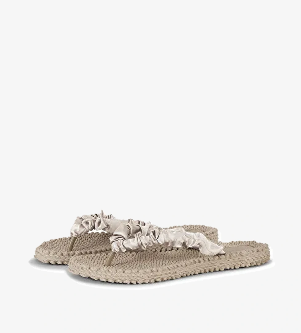 Ilse Jacobsen Kahverengi Kadın Plaj Terliği CHEERFUL06