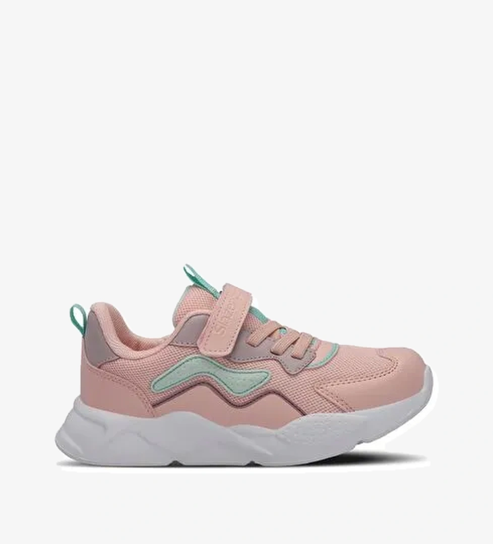 Slazenger PESO I Kız Çocuk Sneaker Ayakkabı Pembe - Görsel 1