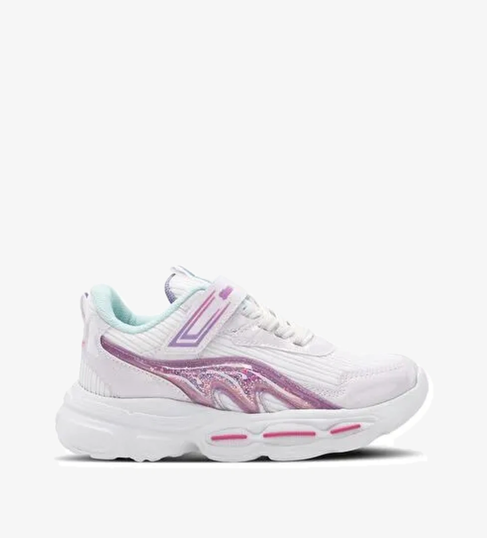 Slazenger NOBLE I Çocuk Sneaker Ayakkabı Beyaz - Görsel 1