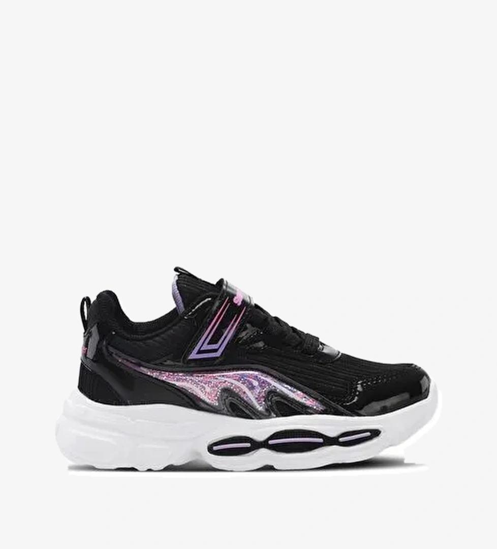 Slazenger NOBLE I Çocuk Sneaker Ayakkabı Siyah - Görsel 1