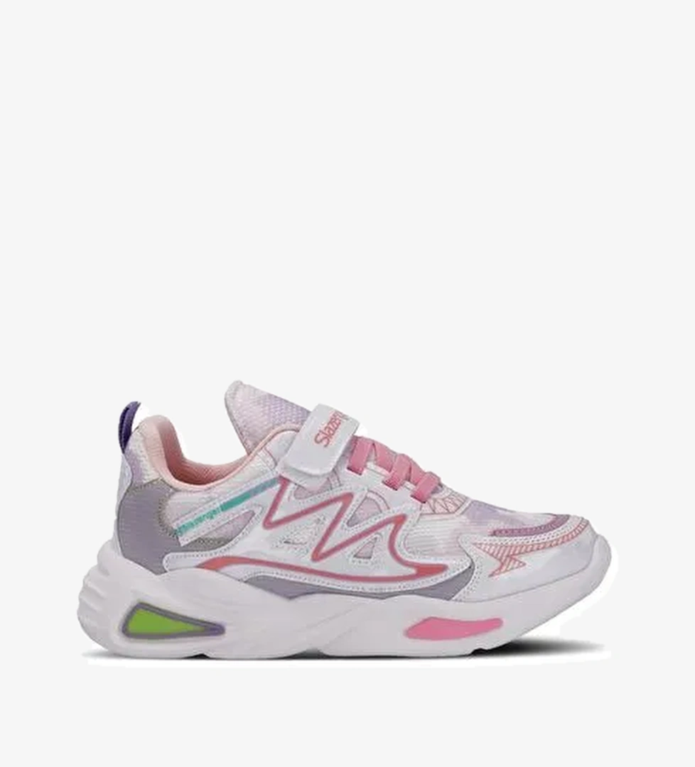 Slazenger KYRIE Kız Çocuk Sneaker Ayakkabı Beyaz / Pembe - Görsel 1
