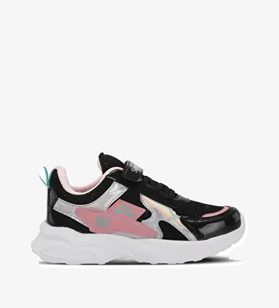 Slazenger KEMBA Kız Çocuk Sneaker Ayakkabı Siyah / Pembe - Görsel 1