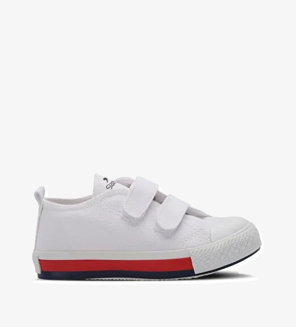 Slazenger KOALA Unisex Çocuk Sneaker Ayakkabı Beyaz - Görsel 1