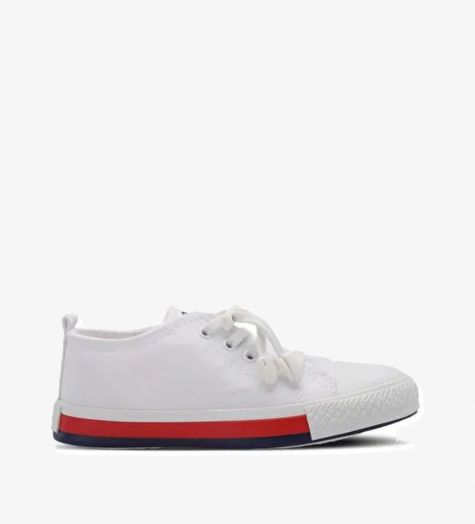 Slazenger KOALA Unisex Çocuk Sneaker Ayakkabı Beyaz - Görsel 1