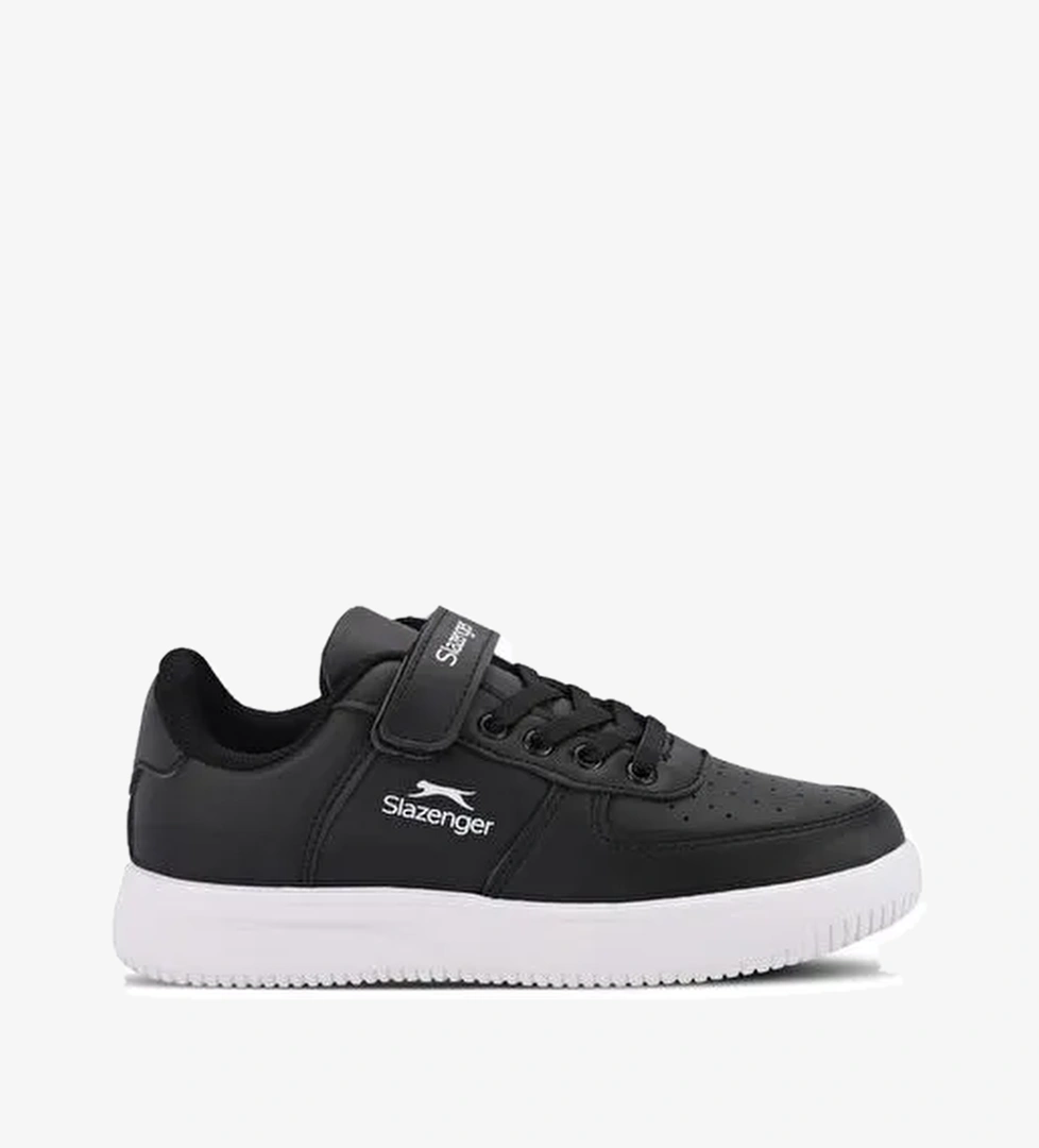 Slazenger PASCHAL I Unisex Çocuk Sneaker Ayakkabı Siyah / Beyaz - Görsel 1