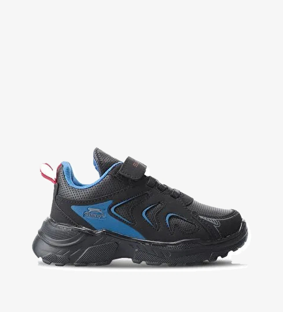Slazenger KANEVA I Erkek Çocuk Sneaker Ayakkabı Siyah / Siyah - Görsel 1