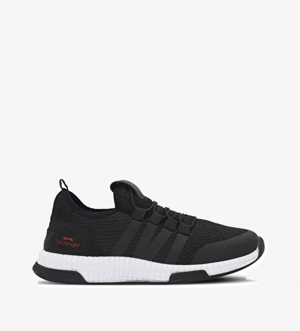 Slazenger EBBA I Erkek Çocuk Sneaker Ayakkabı Siyah / Kırmızı - Görsel 1