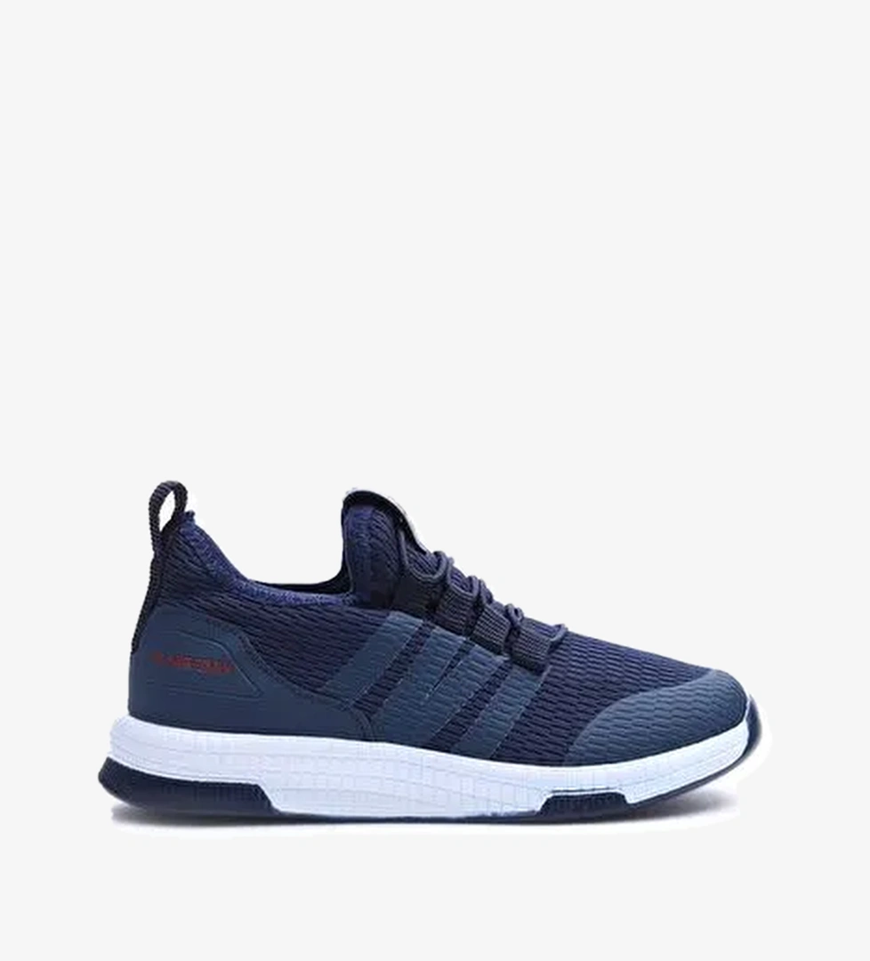 Slazenger EBBA I Erkek Çocuk Sneaker Ayakkabı Lacivert / Kırmızı - Görsel 1