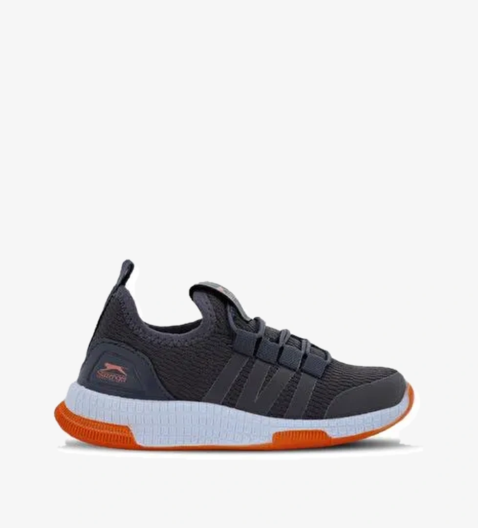 Slazenger EBBA I Erkek Çocuk Sneaker Ayakkabı Koyu Gri - Görsel 1