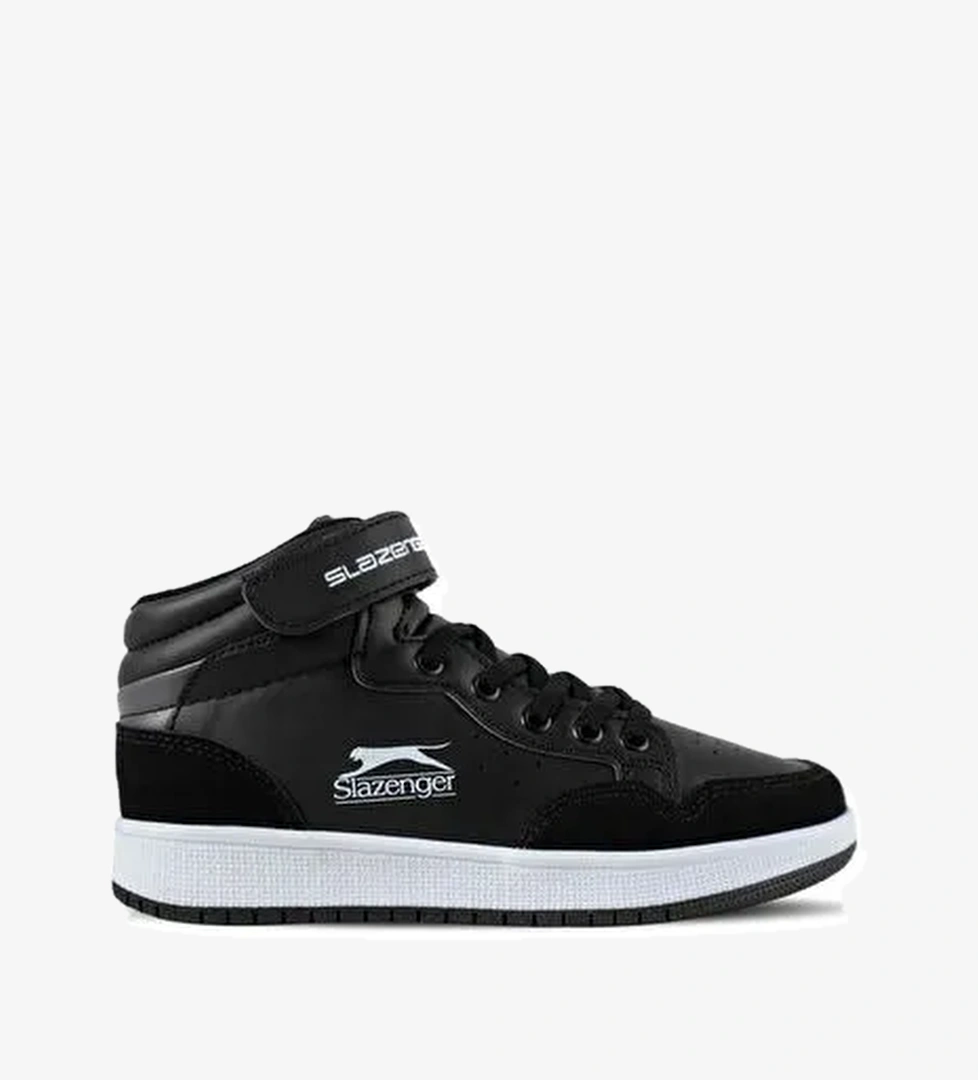 Slazenger PACE Erkek Çocuk Sneaker Ayakkabı Siyah / Beyaz - Görsel 1