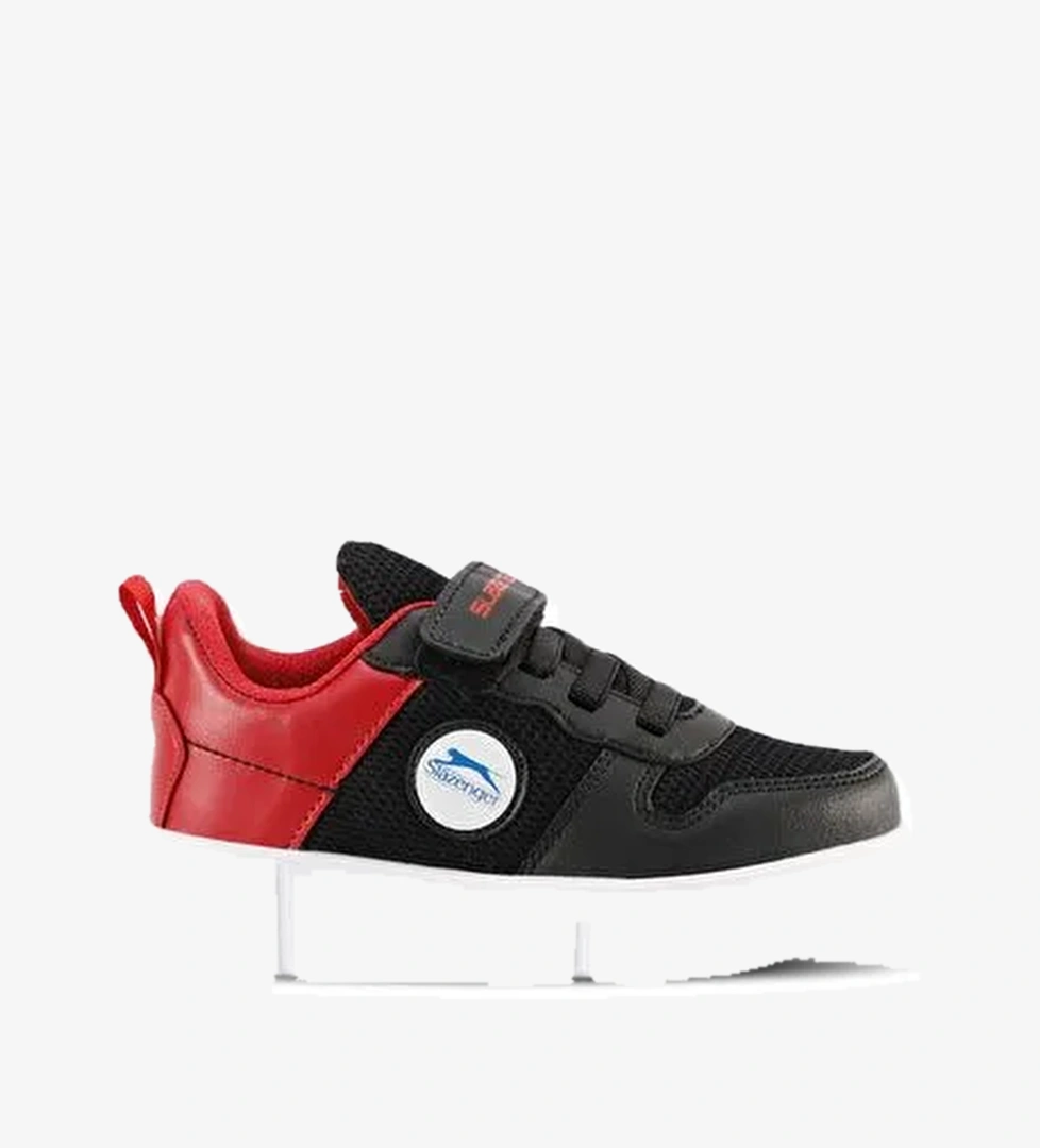 Slazenger KAVITHA KTN Unisex Çocuk Sneaker Ayakkabı Siyah / Kırmızı - Görsel 1