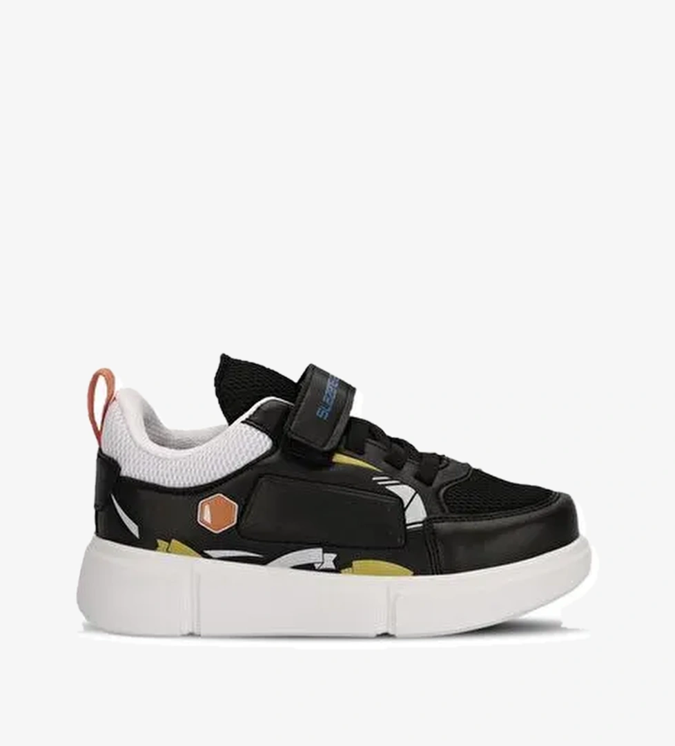Slazenger KEPA IN Erkek Çocuk Sneaker Ayakkabı Siyah / Beyaz - Görsel 1