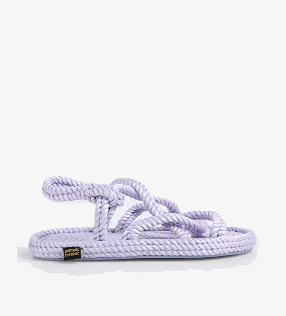 Nomadic Republic Lila Kadın Sandalet BOD.0080.K.T - Görsel 1