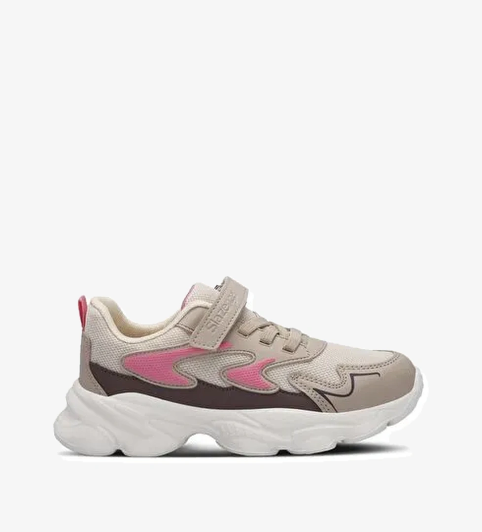 Slazenger PARIS Kız Çocuk Sneaker Ayakkabı Bej - Görsel 1