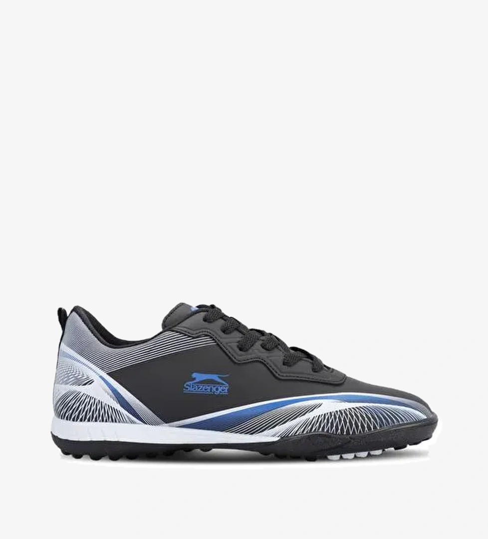 Slazenger MARCELL HS Erkek Futbol Ayakkabı Siyah / Beyaz - Görsel 1