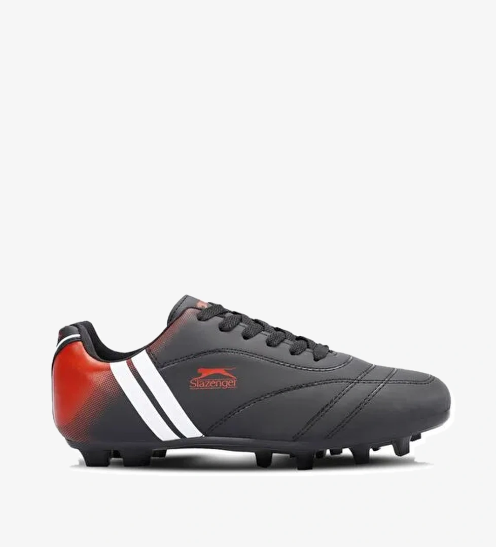 Slazenger MARK KRP Erkek Futbol Ayakkabı Siyah / Beyaz / Kırmızı - Görsel 1