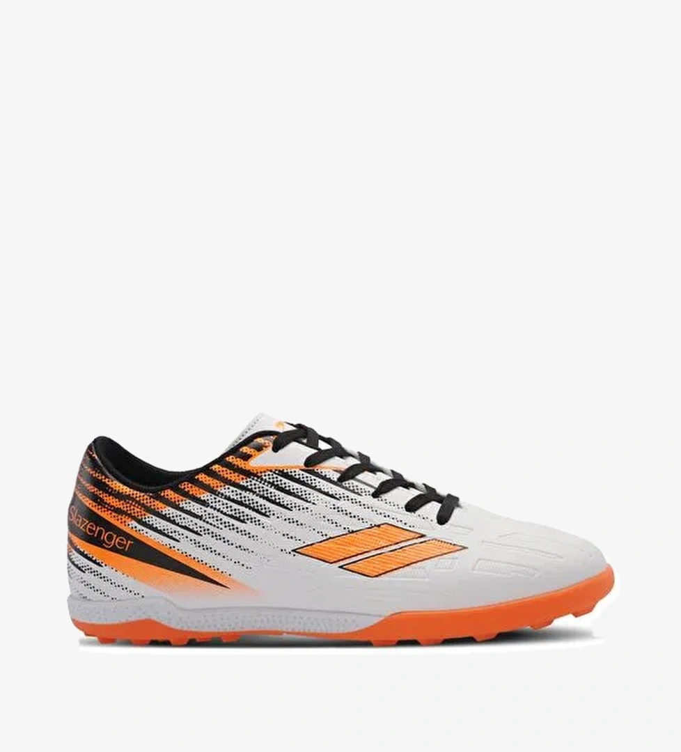 Slazenger CAMBLY Erkek Futbol Ayakkabı Beyaz / Turuncu - Görsel 1