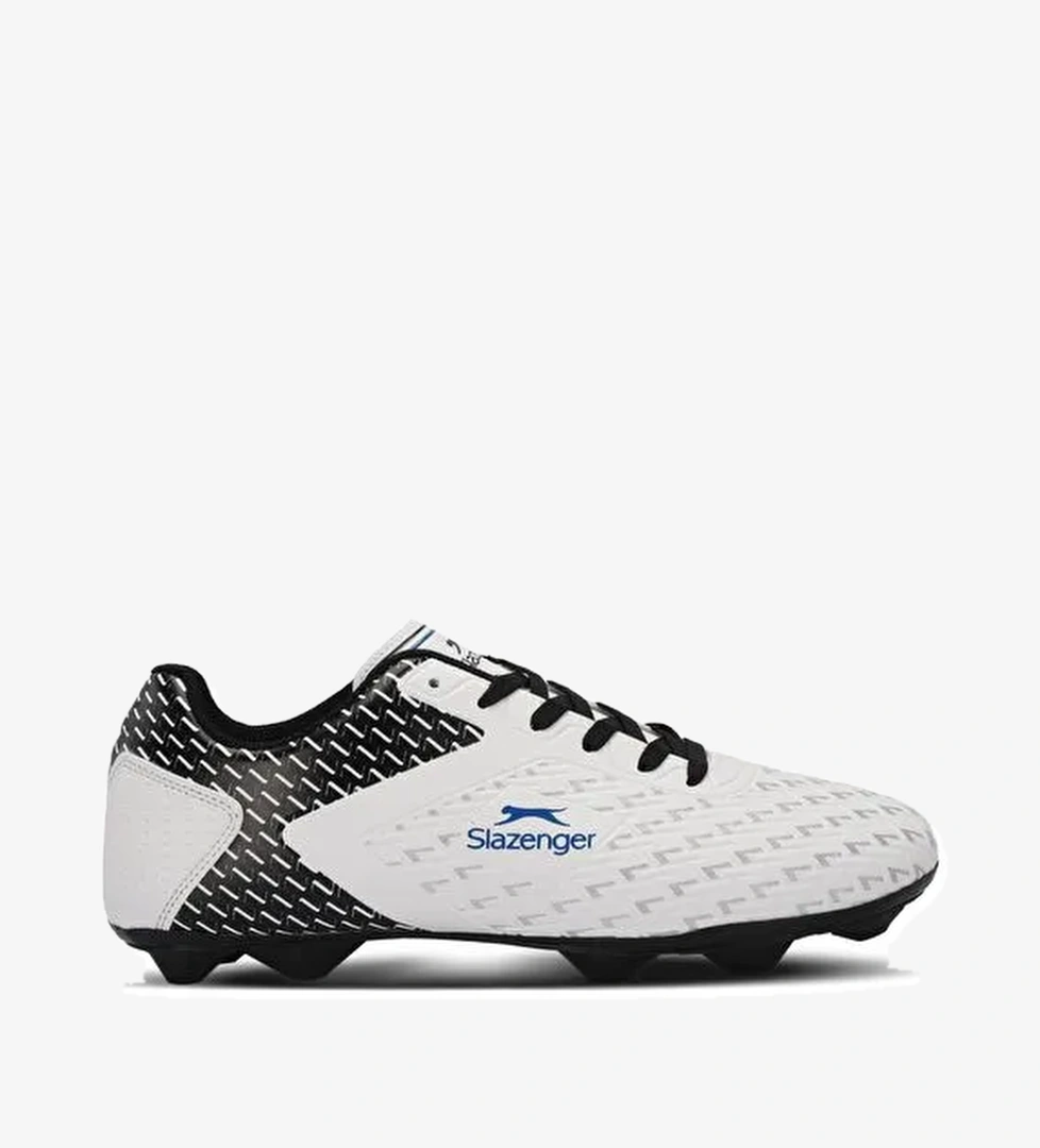Slazenger CYCLE I Erkek Futbol Ayakkabı Beyaz / Siyah - Görsel 1