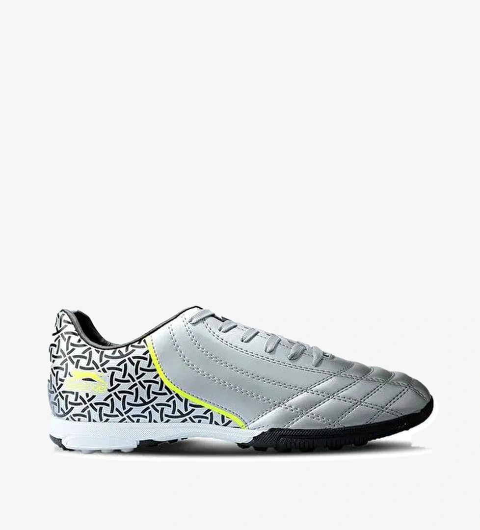 Slazenger HINO HS Erkek Futbol Ayakkabı Gri / Siyah - Görsel 1