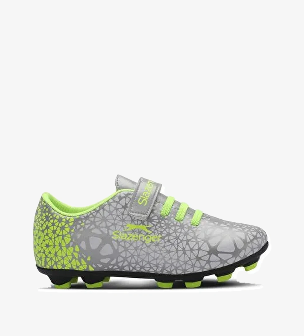 Slazenger CRYSTAL Unisex Çocuk Futbol Ayakkabı Gri - Görsel 1