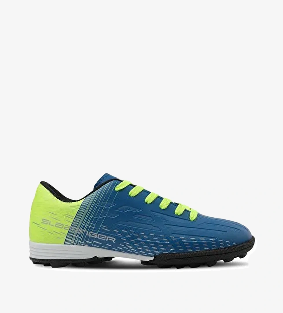 Slazenger SCORE I HS Erkek Futbol Ayakkabı Mavi / Sarı - Görsel 1