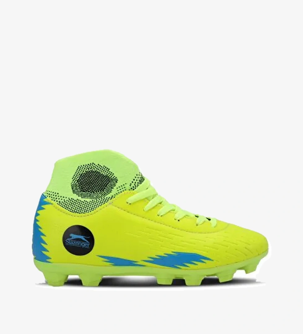 Slazenger HADAS KRP Erkek Çocuk Futbol Ayakkabı Neon Sarı - Görsel 1