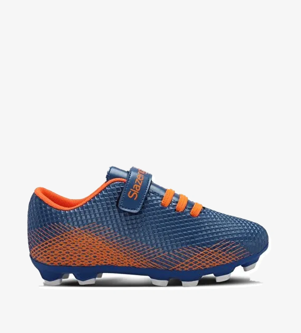 Slazenger CULTURAL Unisex Çocuk Futbol Ayakkabı Saks Mavi - Görsel 1