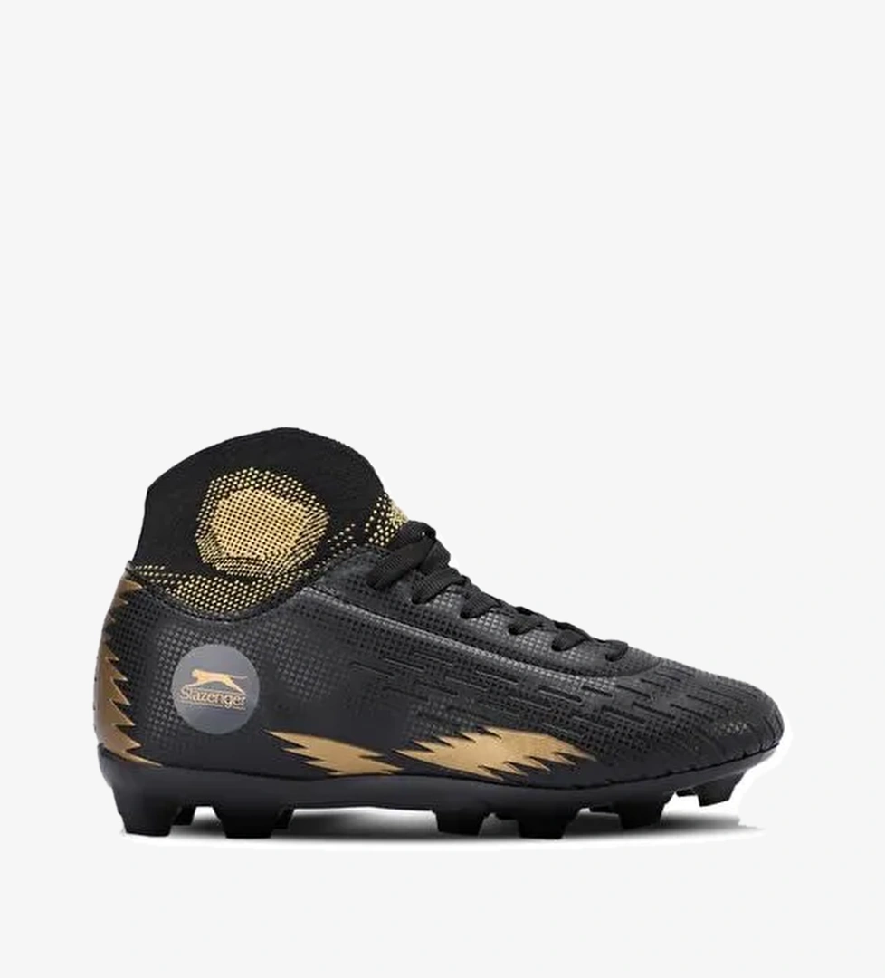 Slazenger HADAS KRP Erkek Çocuk Futbol Ayakkabı Siyah / Sarı - Görsel 1